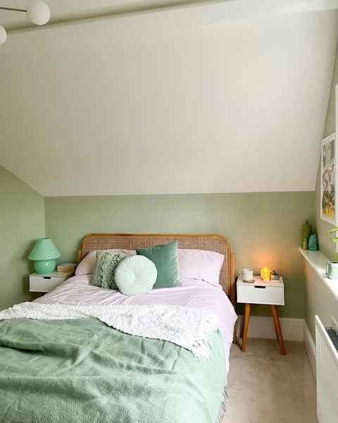 Мятный цвет в интерьере: как применять и с чем можно сочетать (118 фото)