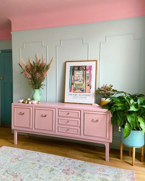 Мятный цвет в интерьере: как применять и с чем можно сочетать (118 фото)