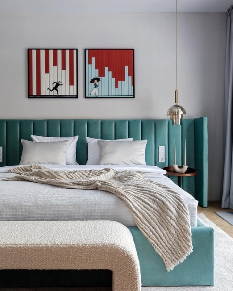 Мятный цвет в интерьере: как применять и с чем можно сочетать (118 фото)