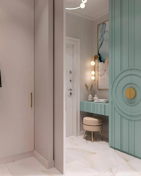 Мятный цвет в интерьере: как применять и с чем можно сочетать (118 фото)