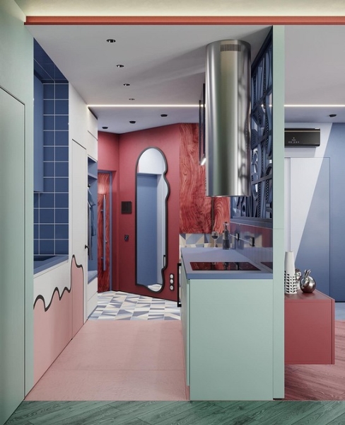 Мятный цвет в интерьере: как применять и с чем можно сочетать (118 фото)