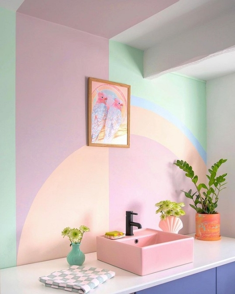 Мятный цвет в интерьере: как применять и с чем можно сочетать (118 фото)