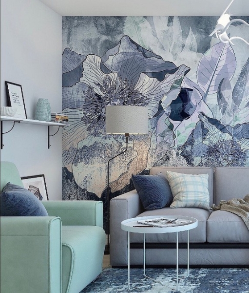 Мятный цвет в интерьере: как применять и с чем можно сочетать (118 фото)