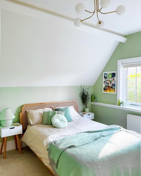 Мятный цвет в интерьере: как применять и с чем можно сочетать (118 фото)