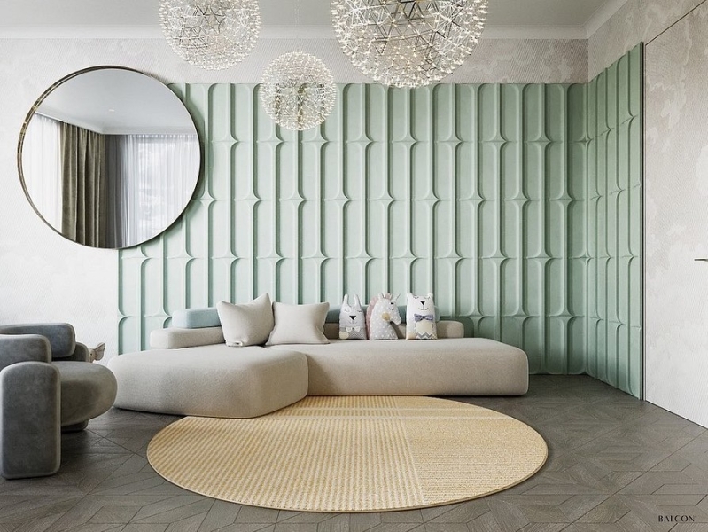 Мятный цвет в интерьере: как применять и с чем можно сочетать (118 фото)