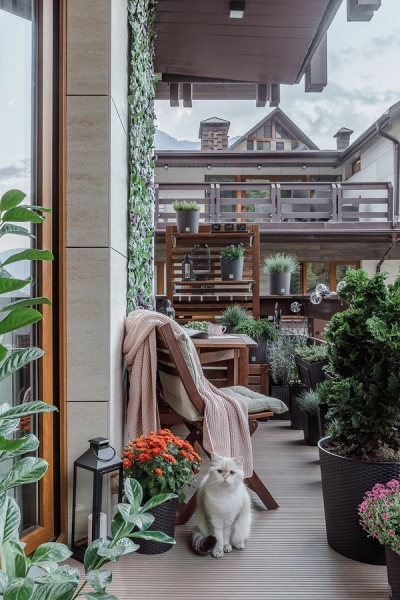 На Красной Поляне: однокомнатная квартира 38 кв. м с балконом мечты