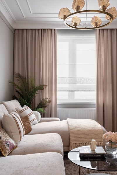 Париж по-русски: квартира 60 кв. м с потрясающим интерьером и комфортной планировкой