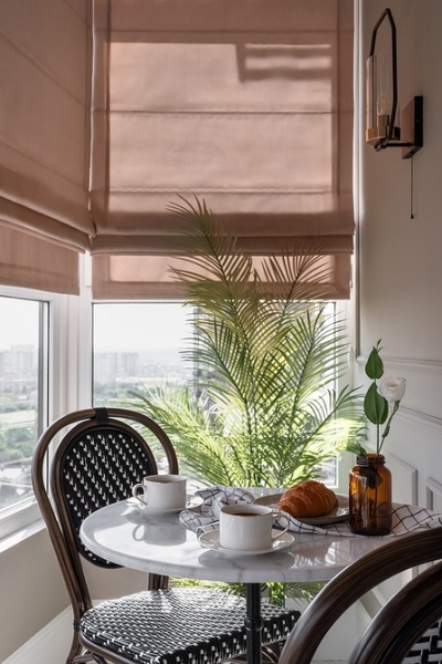 Париж по-русски: квартира 60 кв. м с потрясающим интерьером и комфортной планировкой