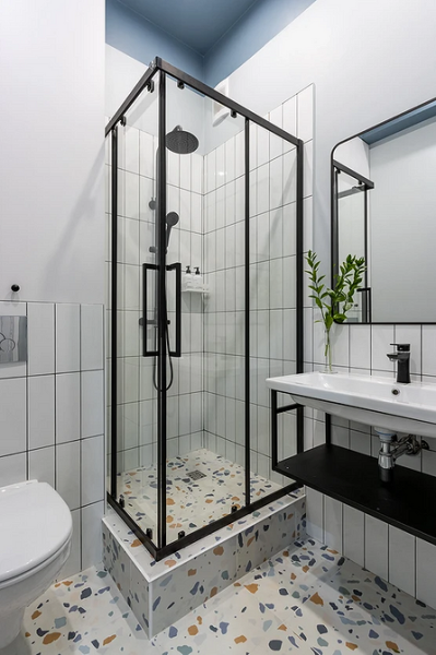 Плитка в маленькую ванную: советы по выбору, варианты дизайна и 107 фото