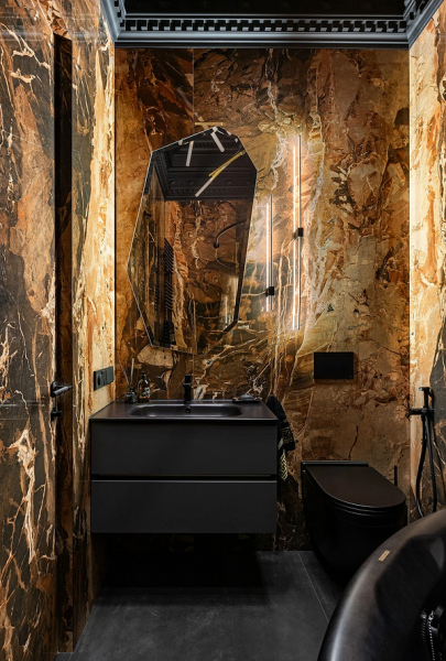 Плитка в маленькую ванную: советы по выбору, варианты дизайна и 107 фото