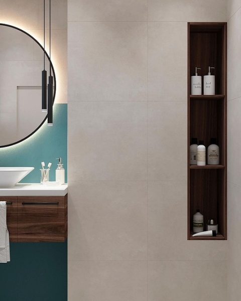 Плитка в маленькую ванную: советы по выбору, варианты дизайна и 107 фото