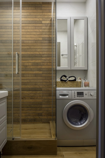 Плитка в маленькую ванную: советы по выбору, варианты дизайна и 107 фото