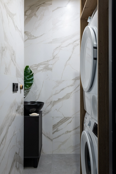 Плитка в маленькую ванную: советы по выбору, варианты дизайна и 107 фото