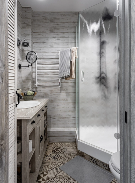 Плитка в маленькую ванную: советы по выбору, варианты дизайна и 107 фото