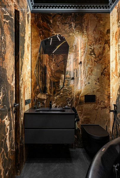 Плитка в маленькую ванную: советы по выбору, варианты дизайна и 107 фото