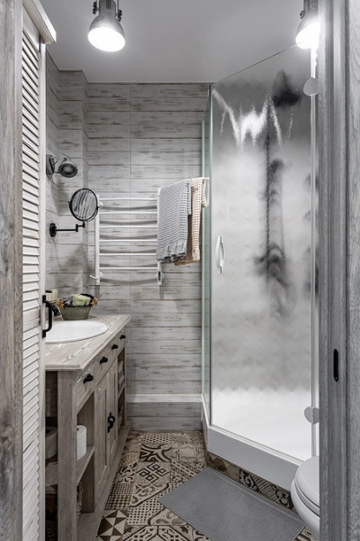 Плитка в маленькую ванную: советы по выбору, варианты дизайна и 107 фото