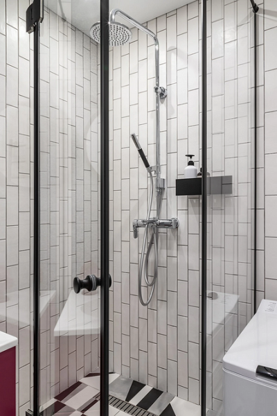 Плитка в маленькую ванную: советы по выбору, варианты дизайна и 107 фото