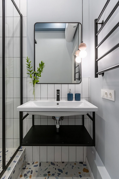 Плитка в маленькую ванную: советы по выбору, варианты дизайна и 107 фото