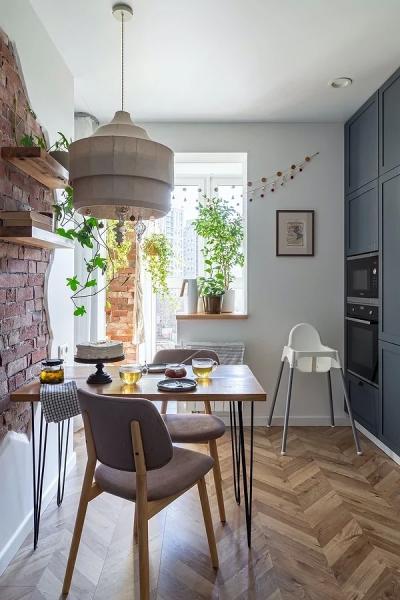 Принимайте гостей на кухне: 8 идеальных решений для маленькой площади