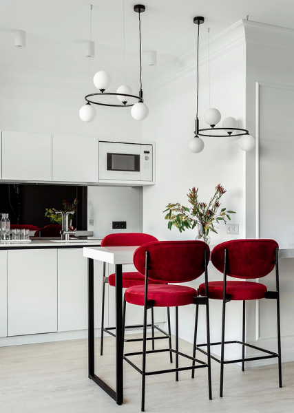 Принимайте гостей на кухне: 8 идеальных решений для маленькой площади