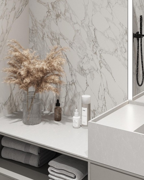 
                                Серая ванная: советы по обустройству, цветовые схемы и 97 стильных фото                            