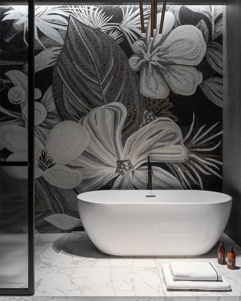 
                                Серая ванная: советы по обустройству, цветовые схемы и 97 стильных фото                            