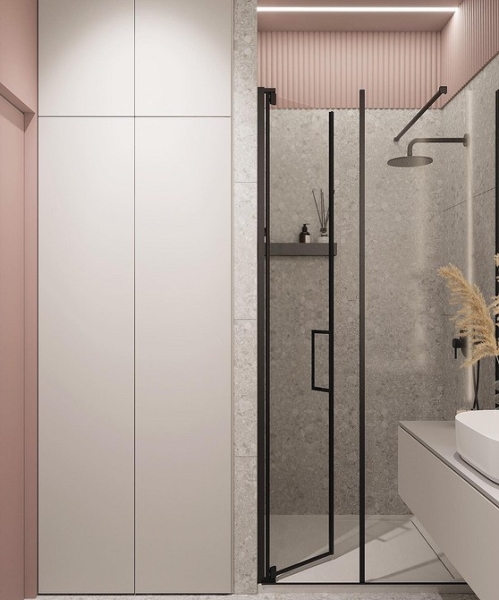 
                                Серая ванная: советы по обустройству, цветовые схемы и 97 стильных фото                            