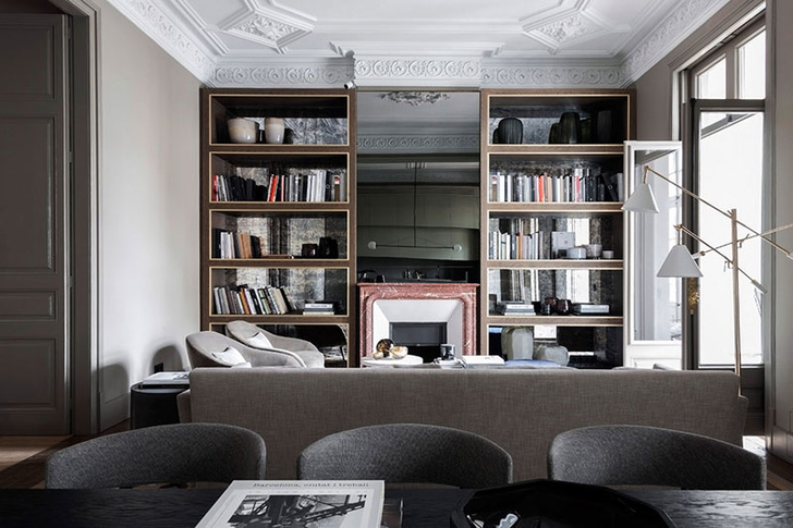 Современная квартира в доме по проекту Антонио Гауди