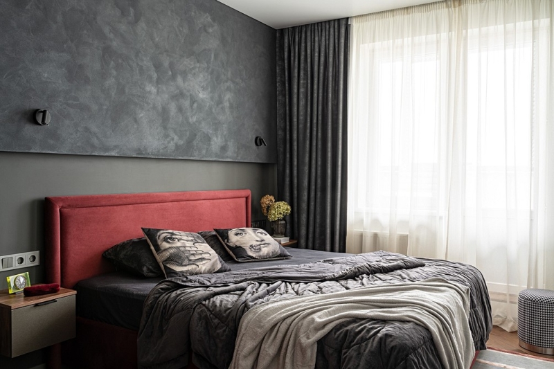 Улучшили планировку и создали крутой интерьер для молодой пары: квартира в Казани