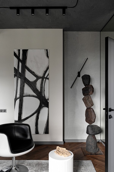 Улучшили планировку и создали крутой интерьер для молодой пары: квартира в Казани