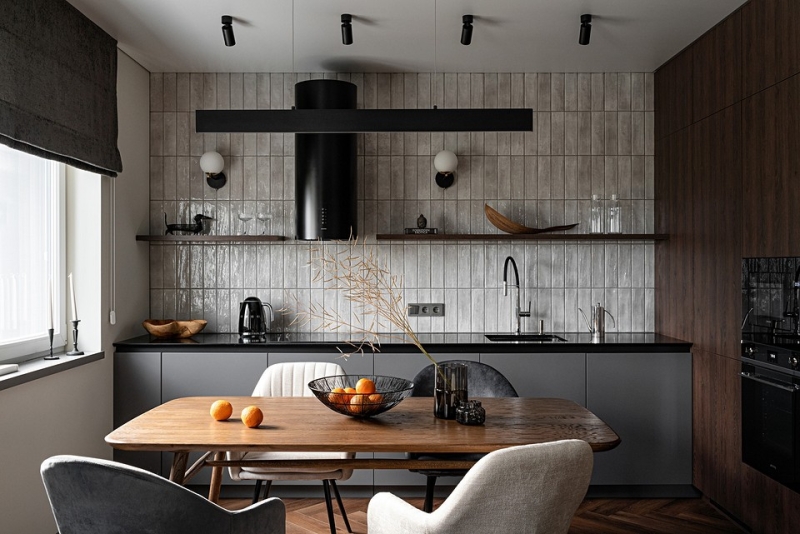 Улучшили планировку и создали крутой интерьер для молодой пары: квартира в Казани