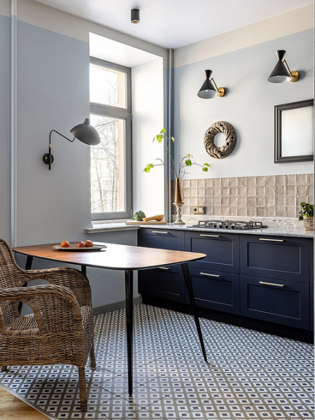 
                                Высота кухонного гарнитура: стандарты, схемы и правила подбора по росту                            