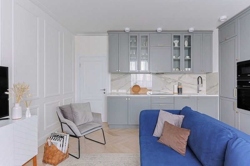 
                                Высота кухонного гарнитура: стандарты, схемы и правила подбора по росту                            