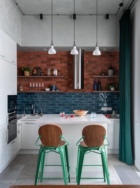 Зеленые шторы в интерьере: советы по выбору и идеи для разных комнат (67 фото)