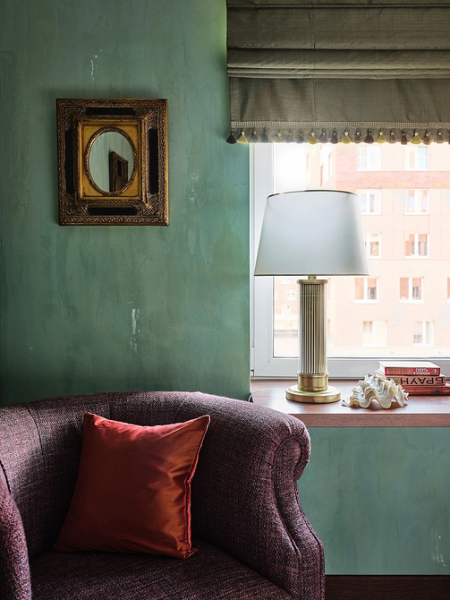 Зеленые шторы в интерьере: советы по выбору и идеи для разных комнат (67 фото)