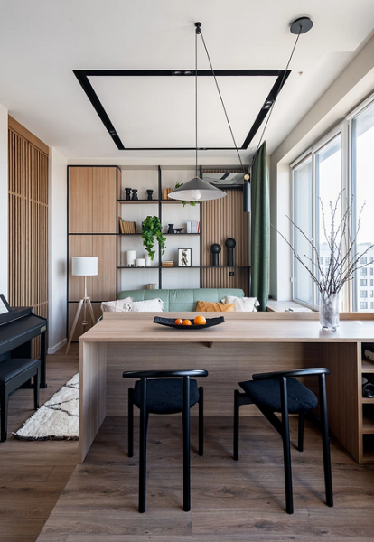 Зеленые шторы в интерьере: советы по выбору и идеи для разных комнат (67 фото)