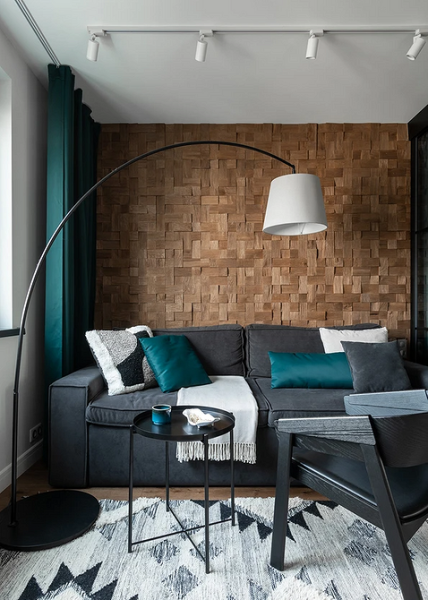 Зеленые шторы в интерьере: советы по выбору и идеи для разных комнат (67 фото)