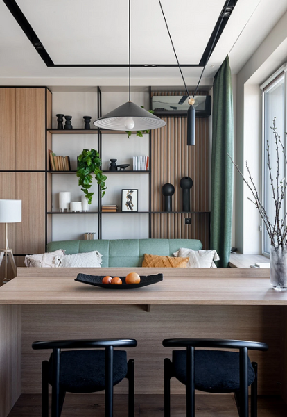 Зеленые шторы в интерьере: советы по выбору и идеи для разных комнат (67 фото)