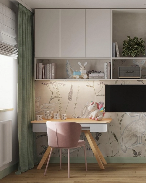 Зеленые шторы в интерьере: советы по выбору и идеи для разных комнат (67 фото)