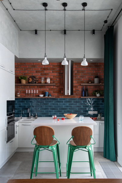 Зеленые шторы в интерьере: советы по выбору и идеи для разных комнат (67 фото)