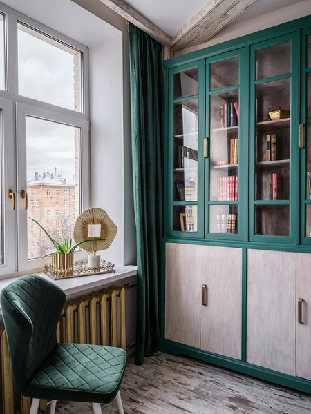 Зеленые шторы в интерьере: советы по выбору и идеи для разных комнат (67 фото)