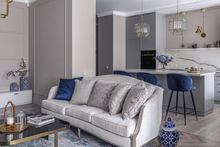 Квартира 140 м² в Караганде в стиле современная классика