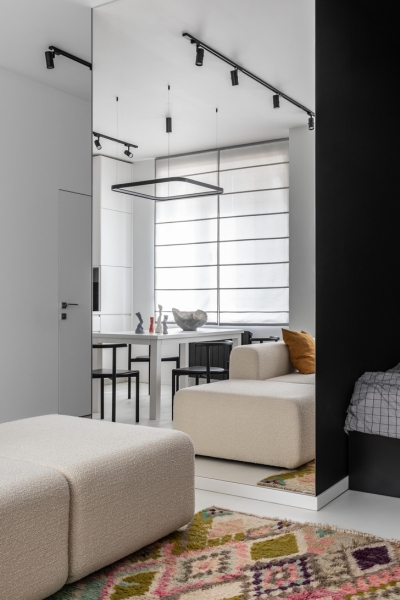 Минималистская квартира 40 м² в Москве