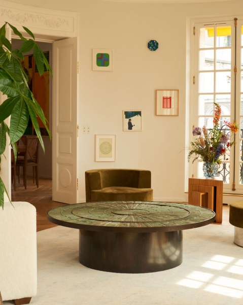 Парижская квартира коллекционера современного искусства — от Hauvette & Madani