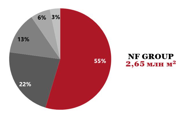 NF GROUP заняла 55% рынка индустриальной и складской недвижимости