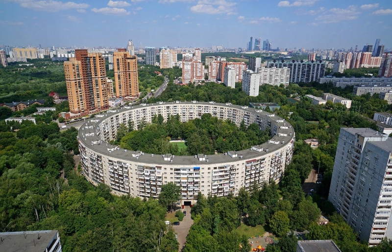 Круглые дома в Москве: сколько их и где находятся